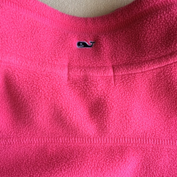 Vineyard Vines pink fleece vest size S - Picture 6 of 7